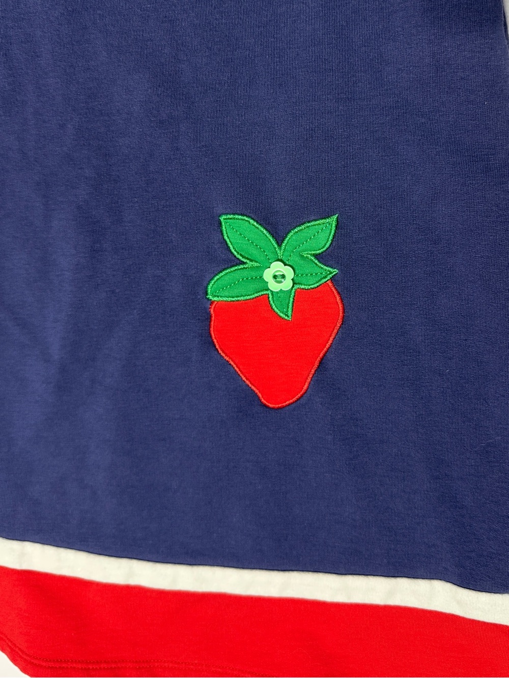 Beaufort Bonnet Strawberry Jumper Dress Size 7 Cute Summer - Picture 4 of 9